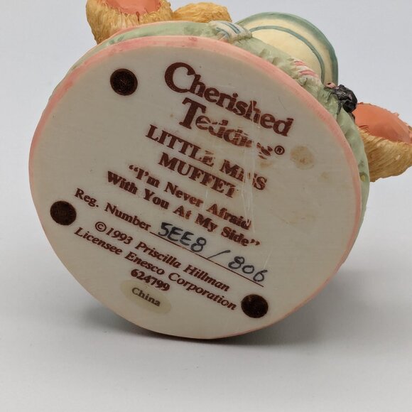 Cherished Teddies Little Miss Muffet "I'm Never Afraid With You" (624799) 1993 - Picture 6 of 12